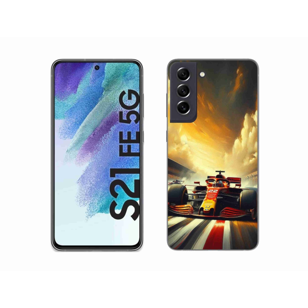 Gélový kryt mmCase na Samsung Galaxy S21 FE 5G - formula 2