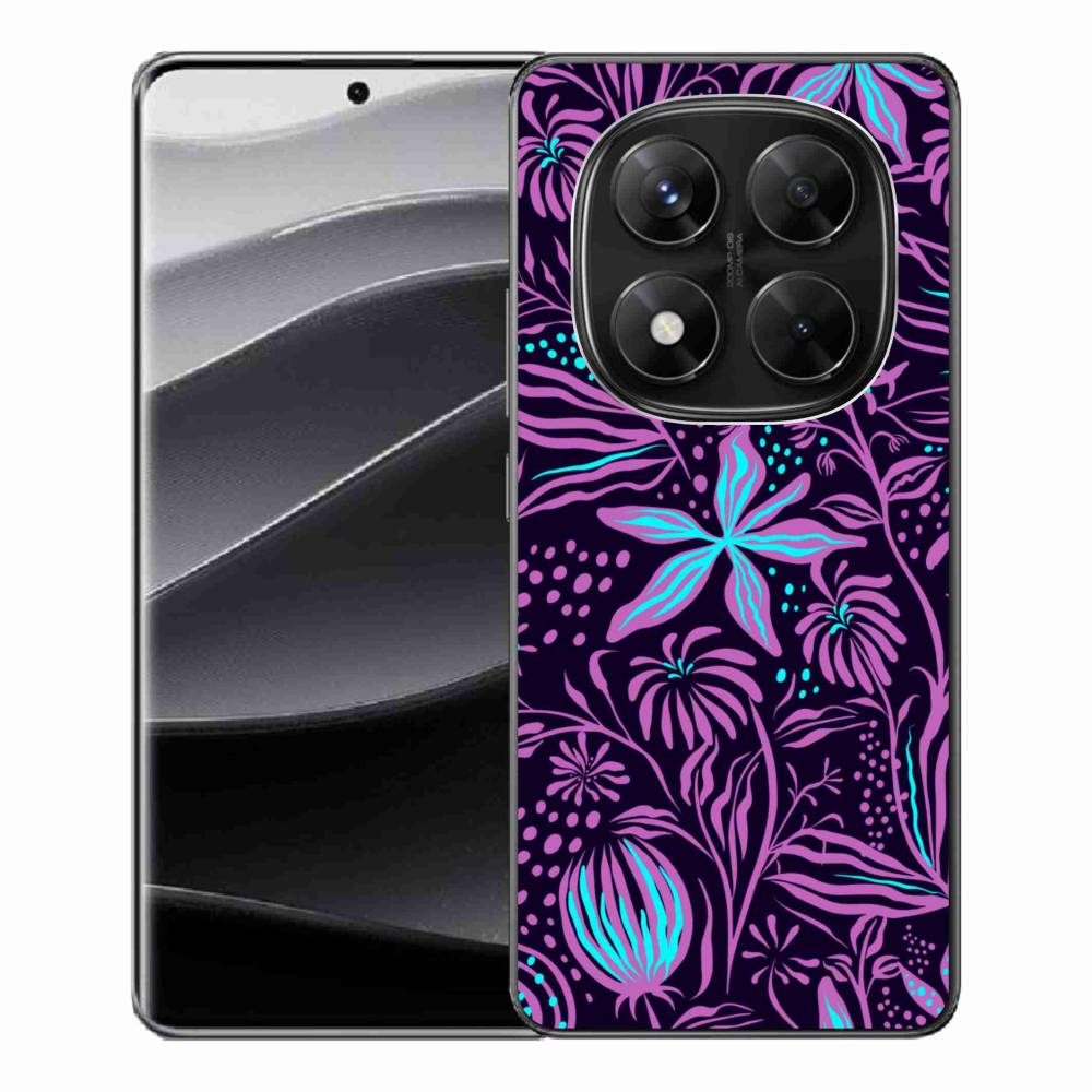 Gélový kryt mmCase na Xiaomi Redmi Note 14 Pro 5G/Poco X7 5G - kvety 2