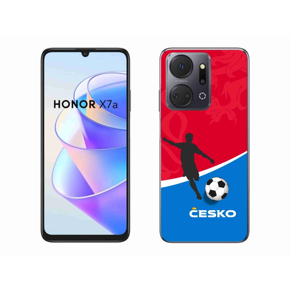 Gélový kryt mmCase na Honor X7a - futbal Česko