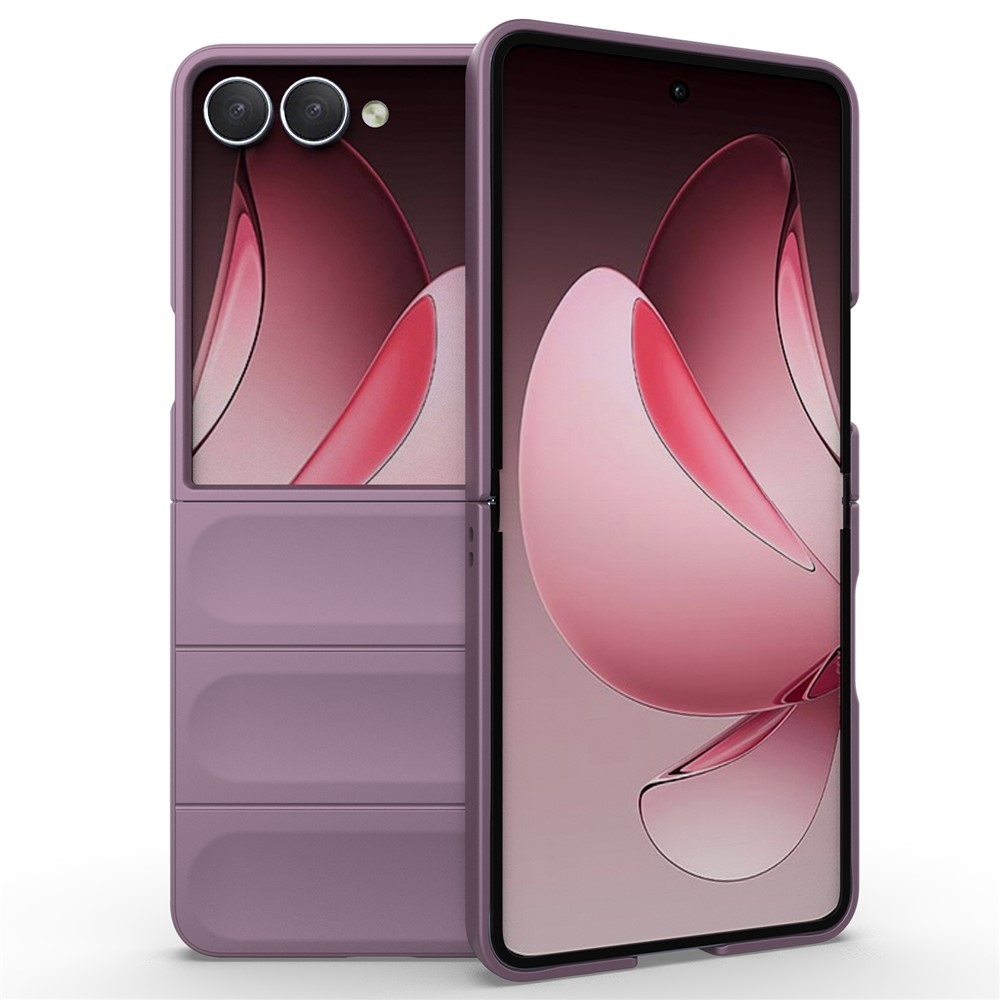 Rugg odolný gélový obal na Samsung Galaxy Z Flip7 5G - svetlofialový
