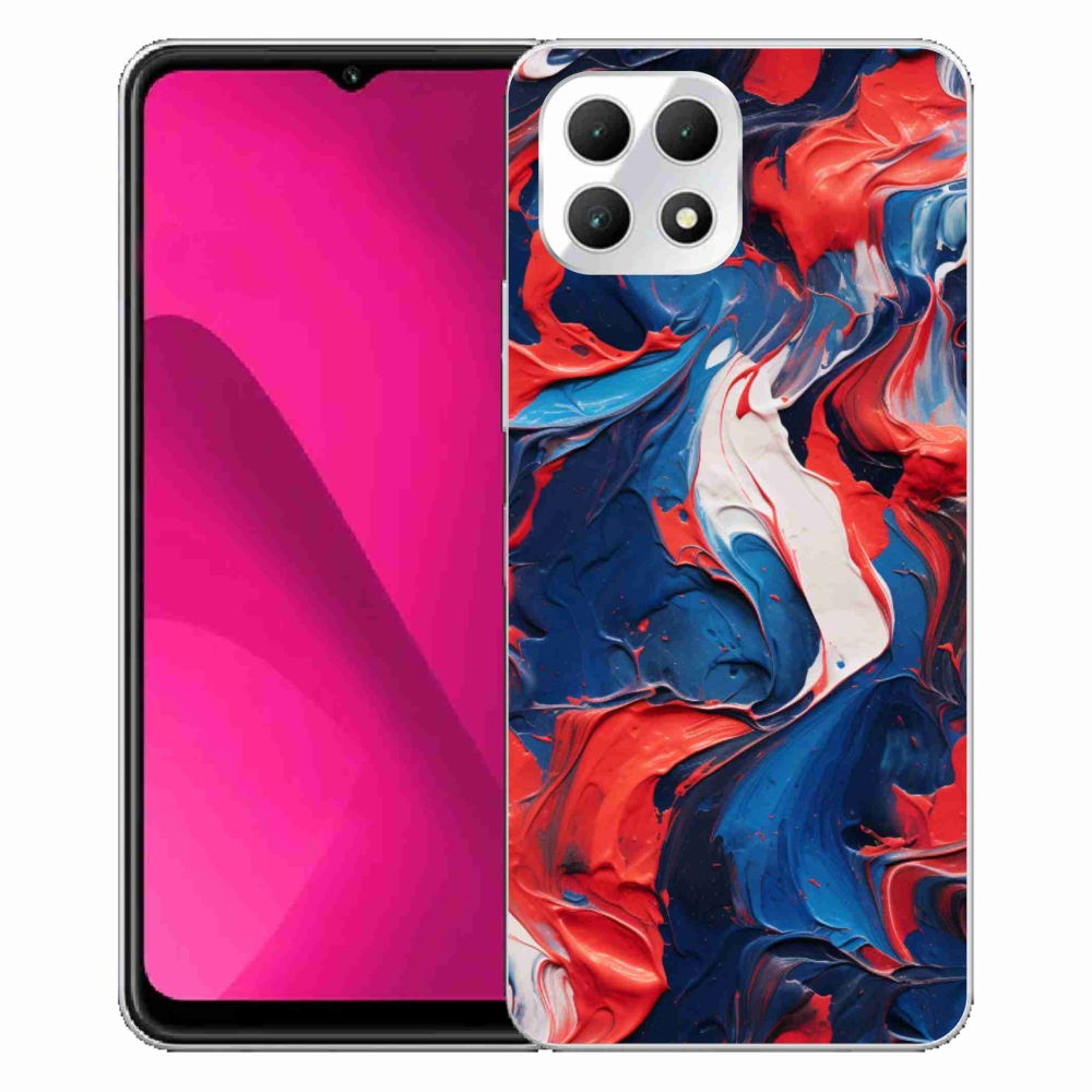 Gélový kryt mmCase na T-Mobile T Phone 2 - abstraktný motív 7