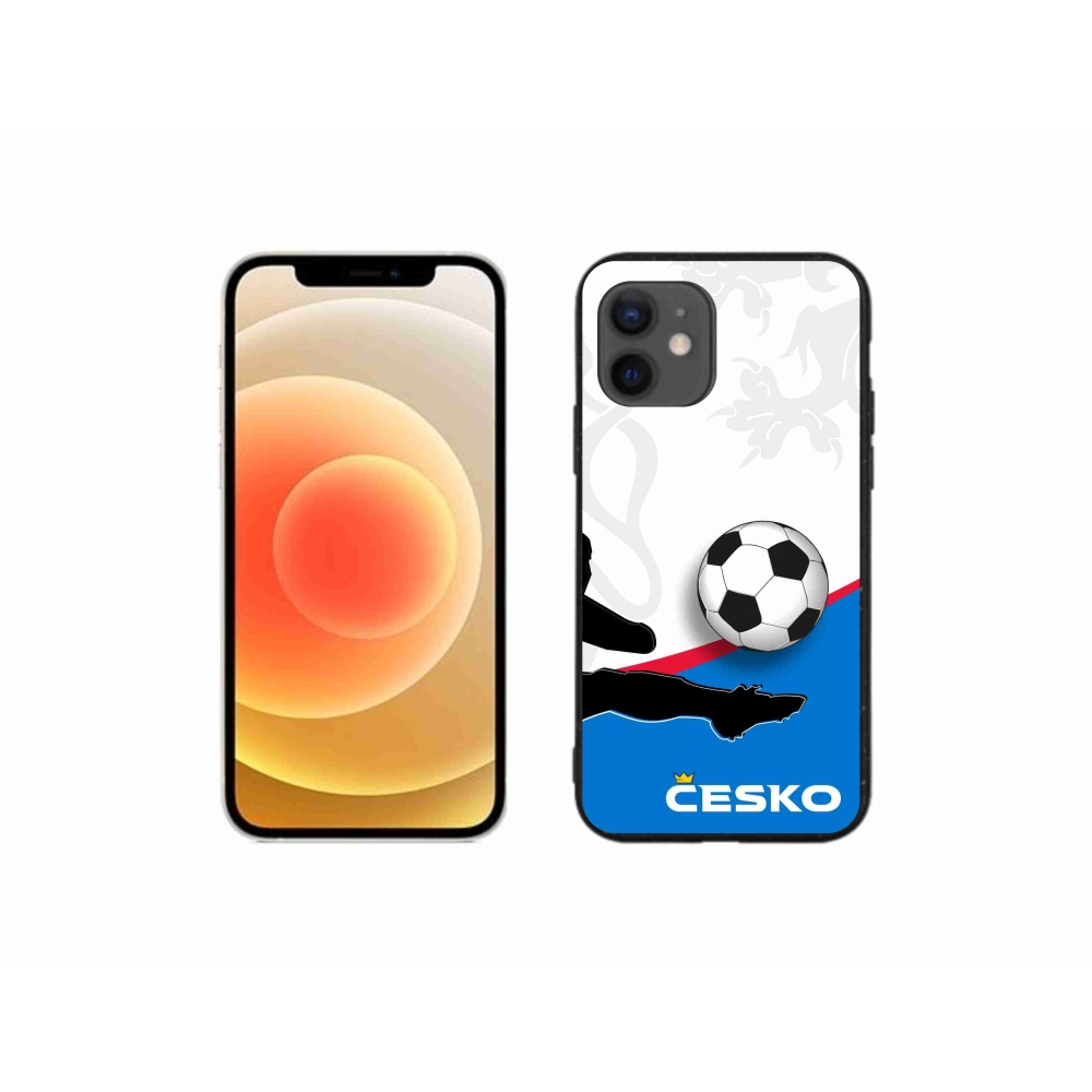 Gélový kryt mmCase na iPhone 12 mini - futbal Česko 3