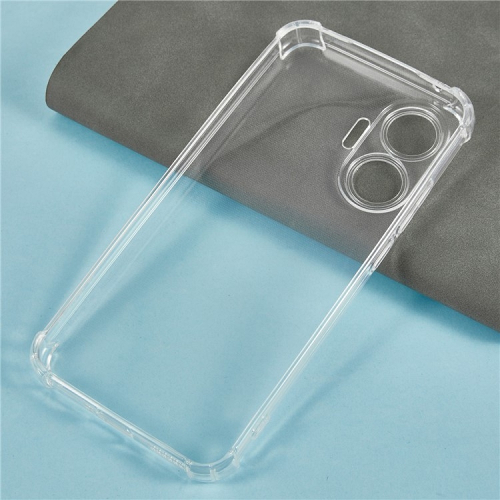 Transparentný gélový kryt so zosilnenými rohmi na Xiaomi Poco F7 5G