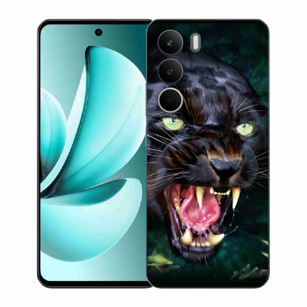 Gélový kryt mmCase na Realme C71 - rozzúrený čierny panter