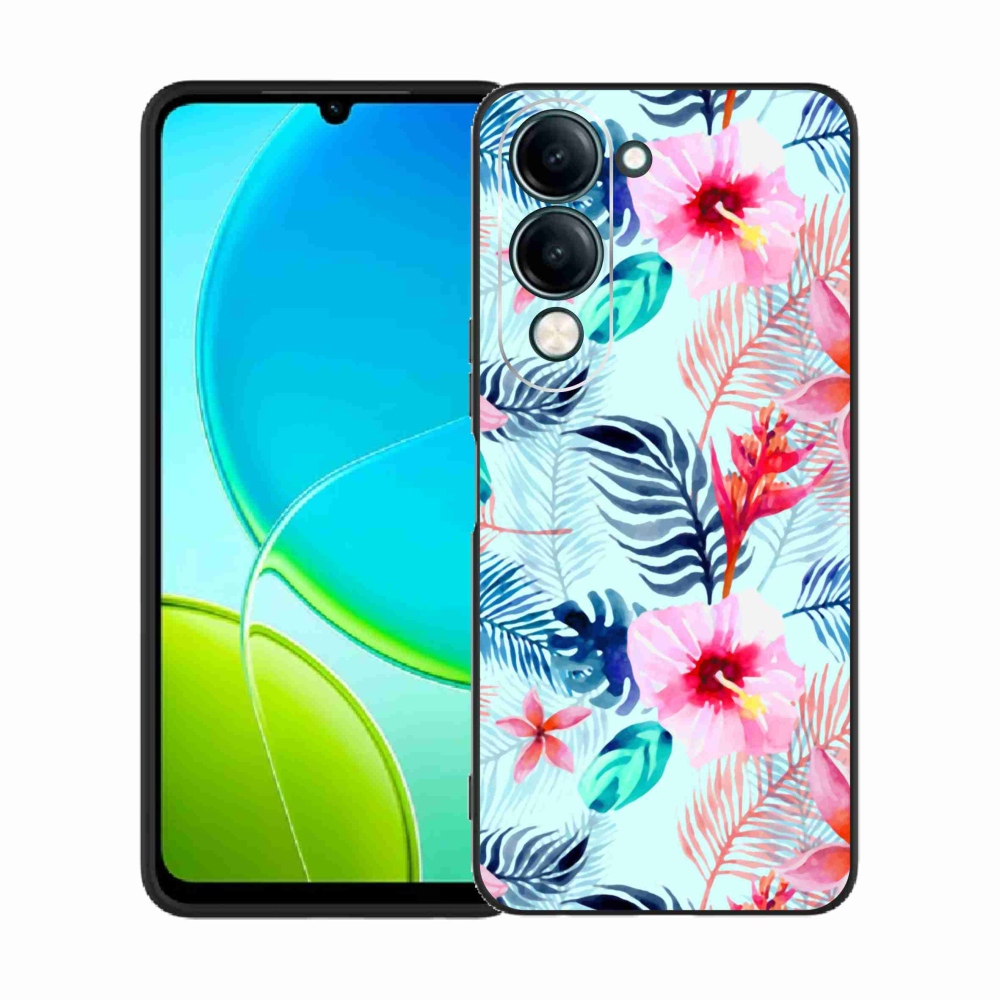 Gélový kryt mmCase na Vivo Y29s 5G - kvety