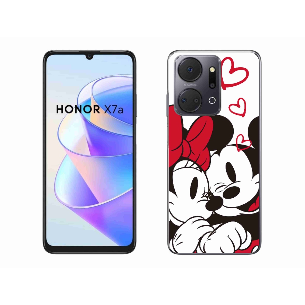 Gélový kryt mmCase na Honor X7a - minnie a mickey