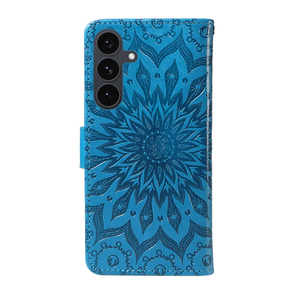 Sunflower knižkové púzdro na Samsung Galaxy S25 FE - modré