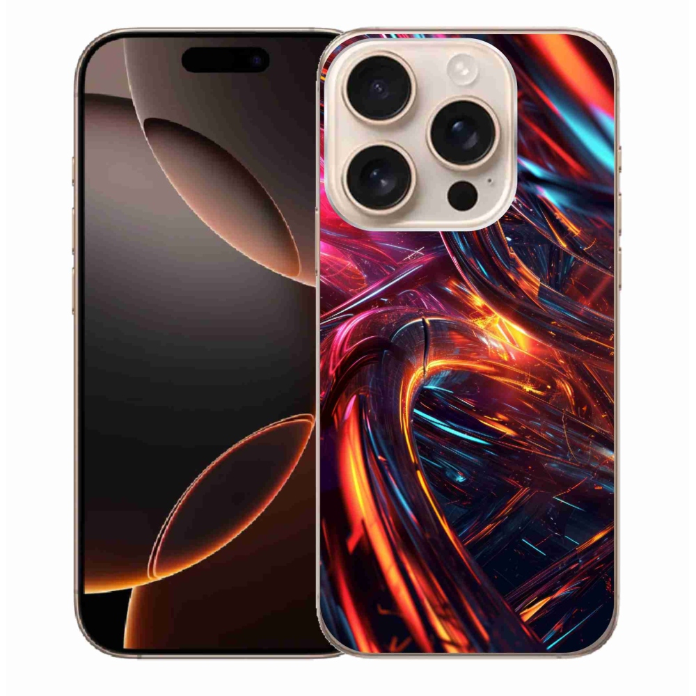 Gélový kryt mmCase na iPhone 16 Pro Max - abstraktný motív 10