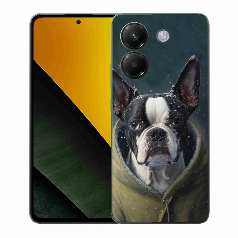 Gélový kryt mmCase na Xiaomi Poco M7 Pro 5G - buldoček