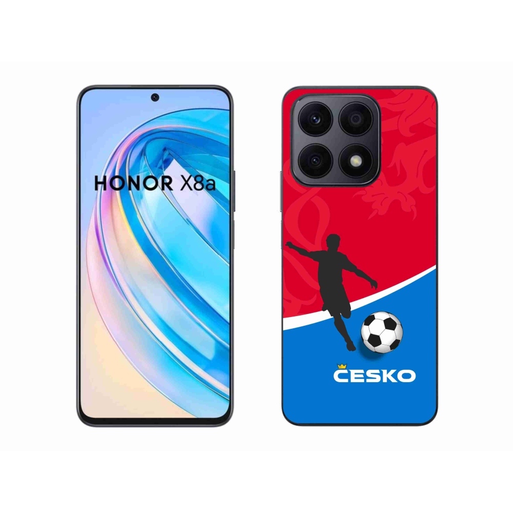 Gélový kryt mmCase na Honor X8a - futbal Česko
