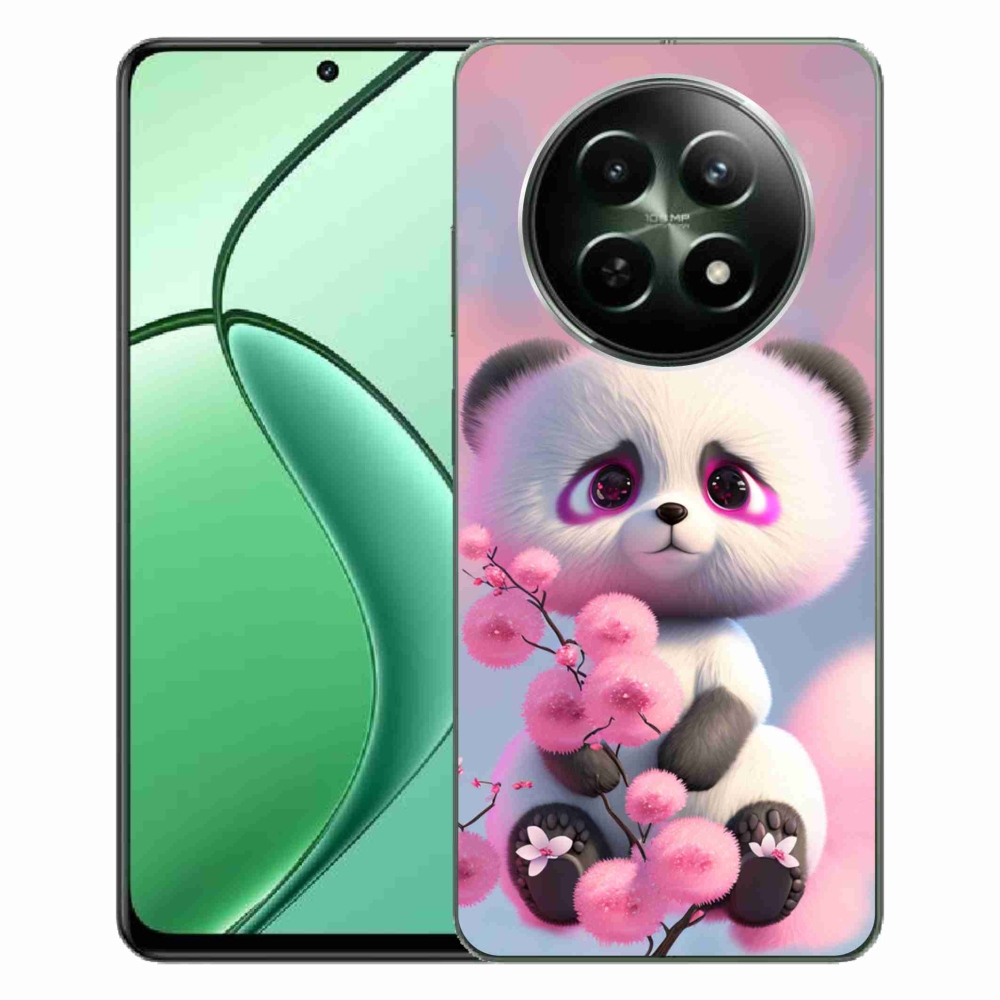 Gélový kryt mmCase na Realme 12 5G/12x 5G - roztomilá panda 1