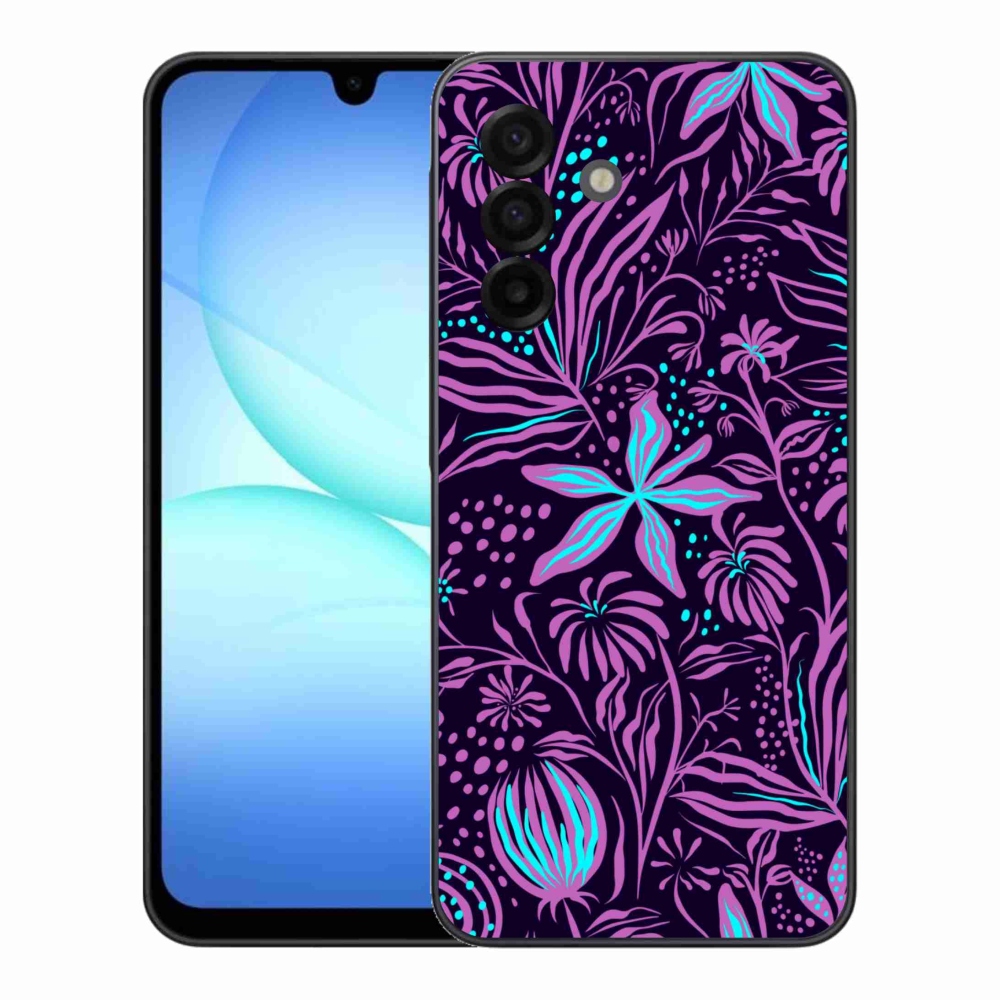 Gélový kryt mmCase na Samsung Galaxy A17 4G/5G - kvety 2