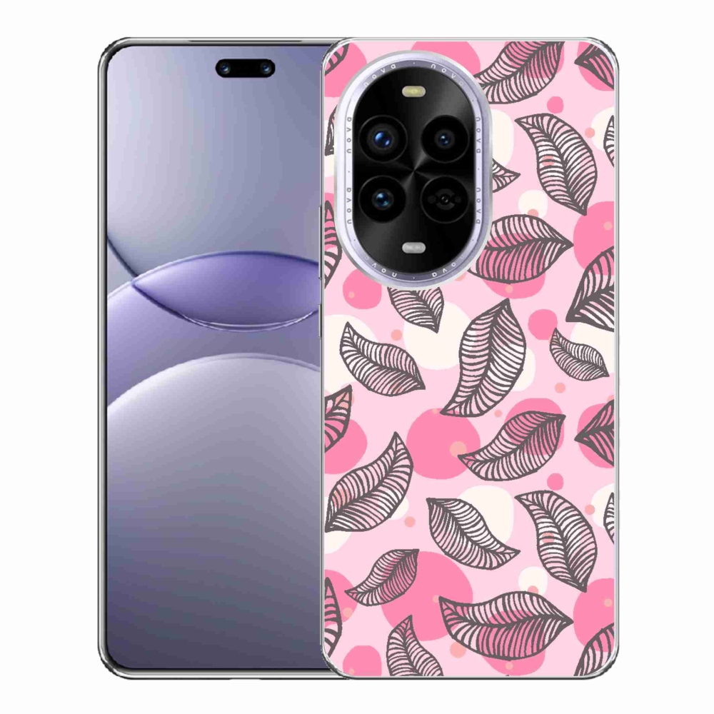 Gélový kryt mmCase na Huawei Nova 13 Pro 5G - kreslené padajúce listy