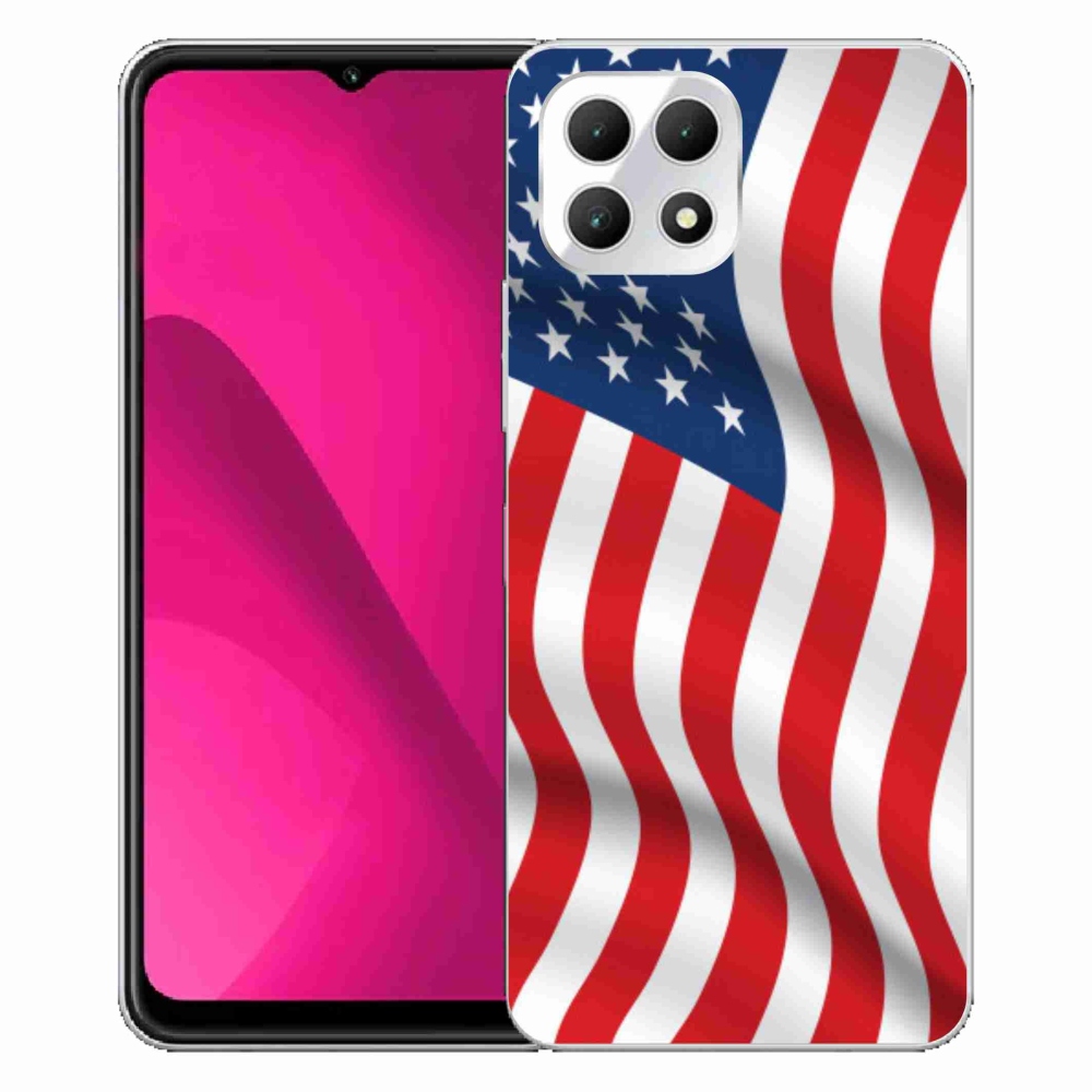 Gélový kryt mmCase na T-Mobile T Phone 2 - USA vlajka