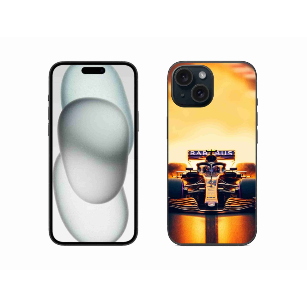 Gélový kryt mmCase na iPhone 15 - formula