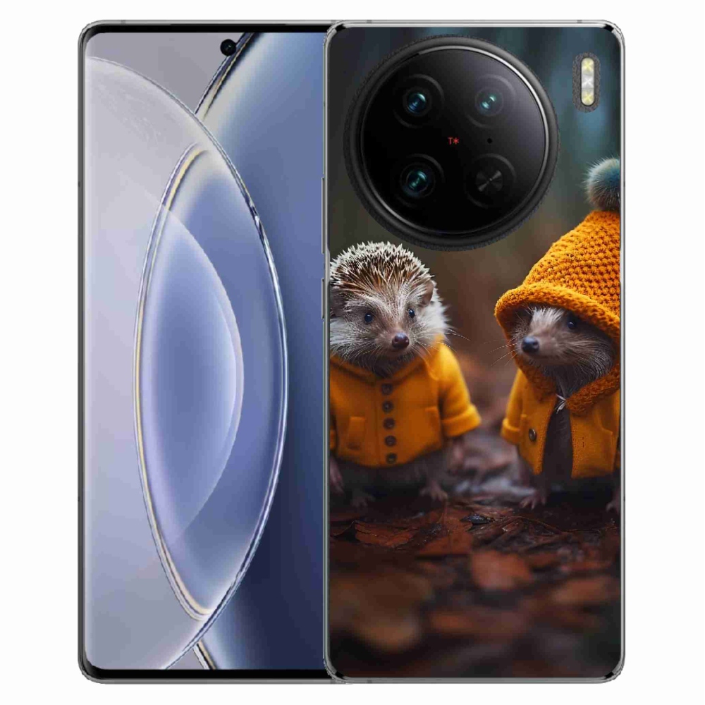 Gélový kryt mmCase na Vivo X90 Pro - ježkovia