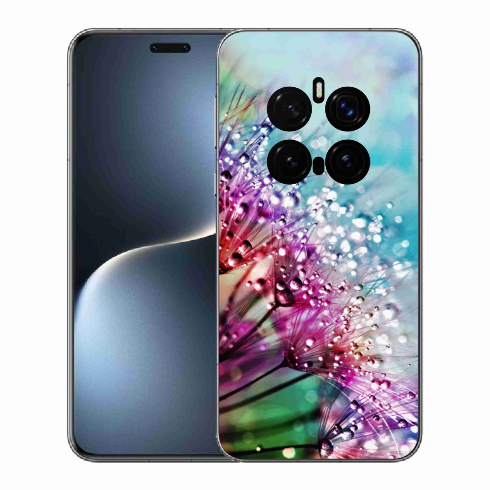 Gélový kryt mmCase na Honor Magic 7 Pro 5G - farebné kvety
