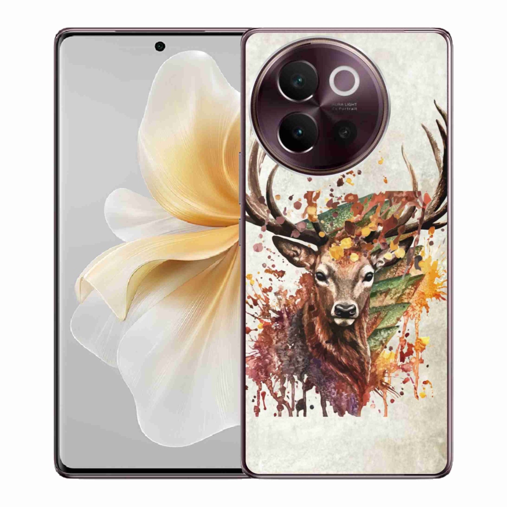 Gélový obal mmCase na Vivo V40 Lite 5G - jeleň 1