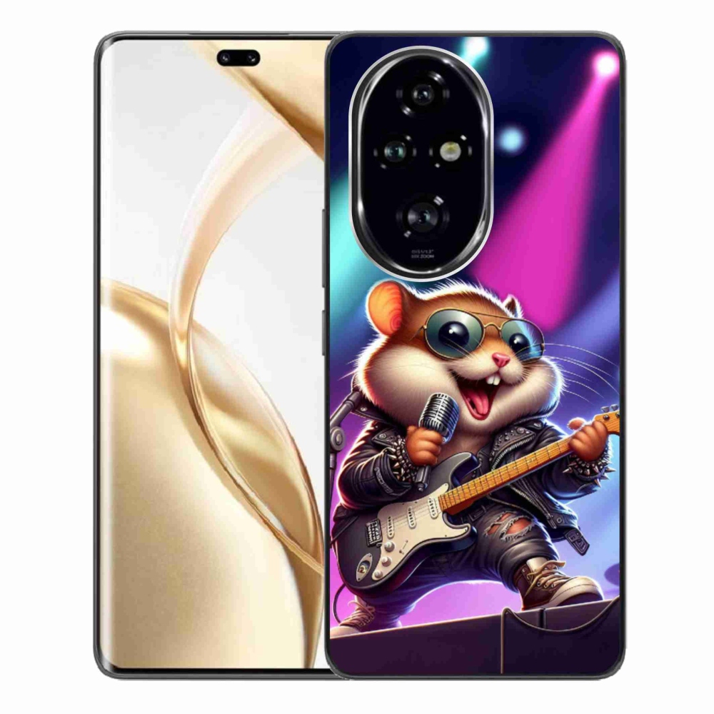 Gélový kryt mmCase na Honor 200 Pro 5G - škrečok rocker