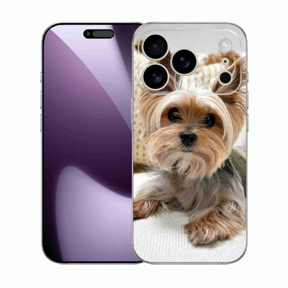 Gélový kryt mmCase na iPhone 17 Pro - yorkšír 5