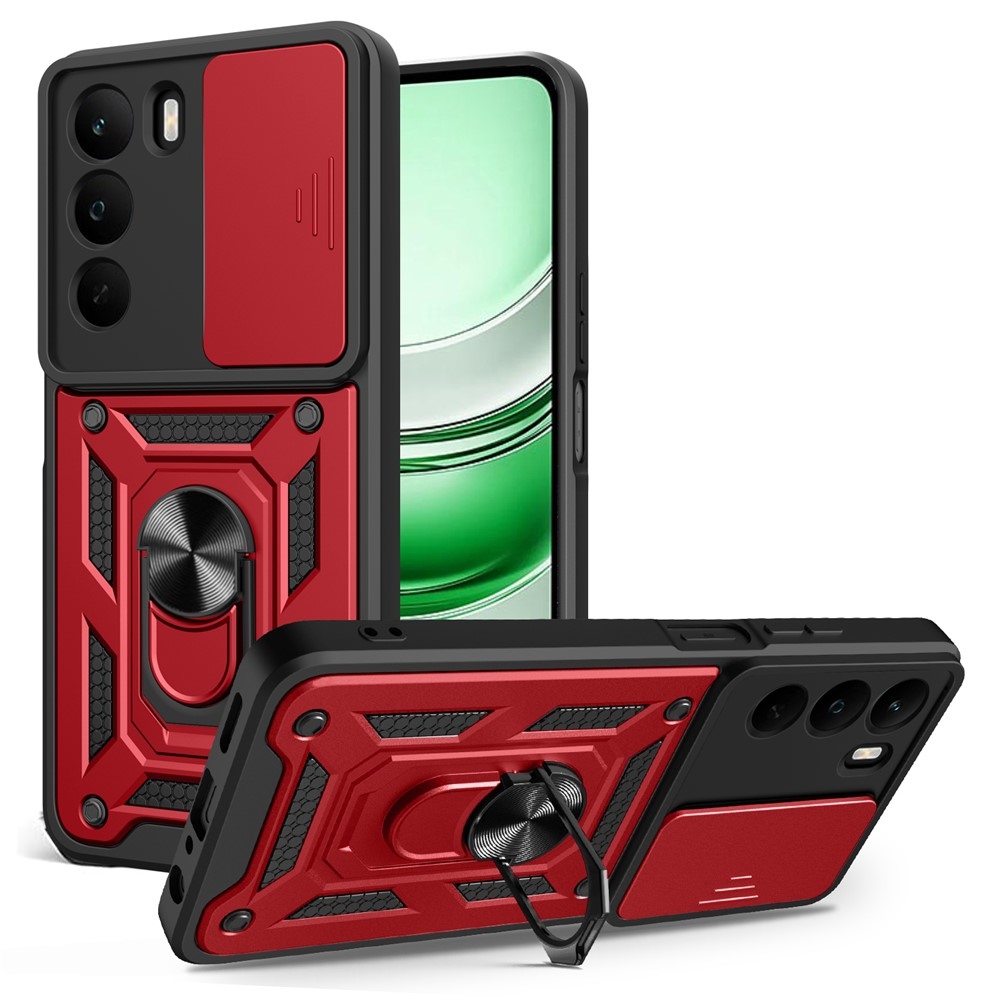 Slide odolný kryt na Realme C71 - červený