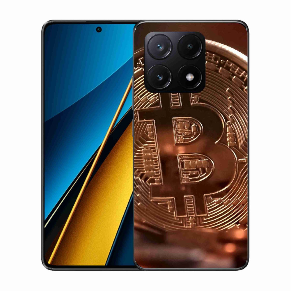 Gélový kryt mmCase na Xiaomi Poco X6 Pro 5G - bitcoin