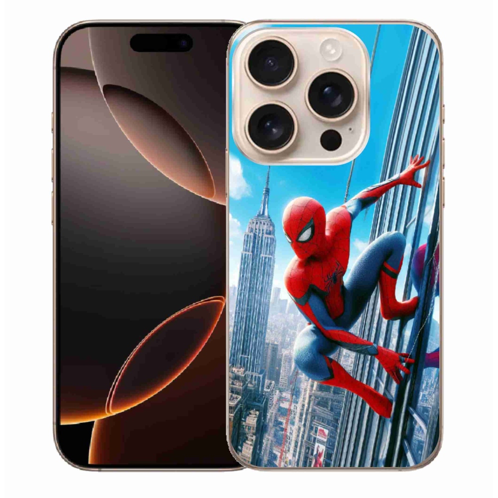 Gélový kryt mmCase na iPhone 16 Pro Max - spiderman