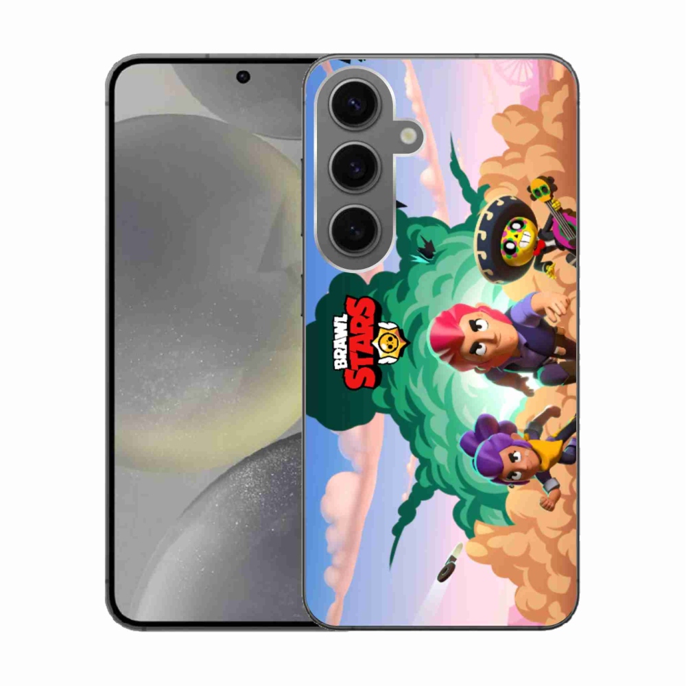 Gélový kryt mmCase na Samsung Galaxy S24 - brawl stars