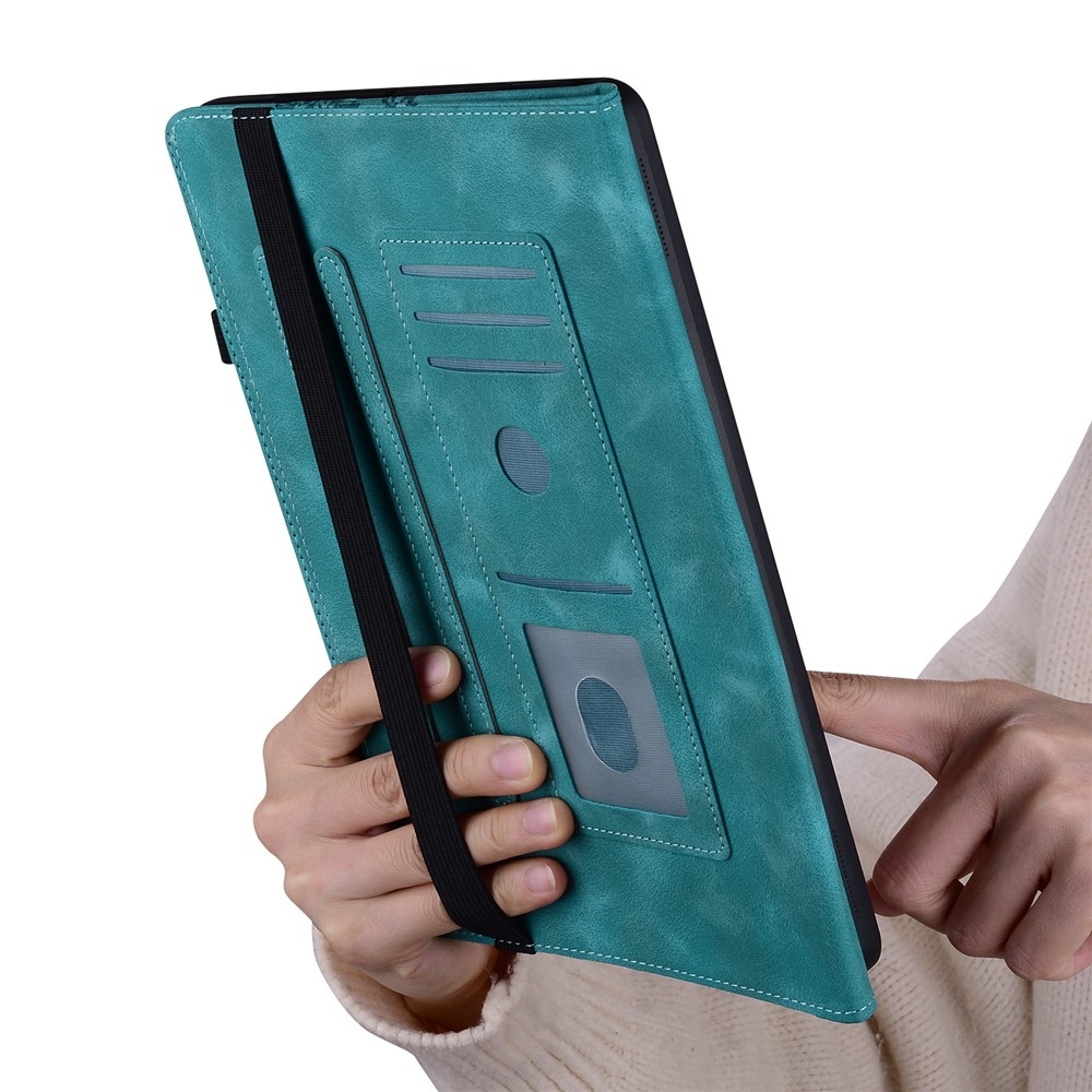 Heart zatváracie púzdro na tablet Xiaomi Redmi Pad SE 8.7 - zelené