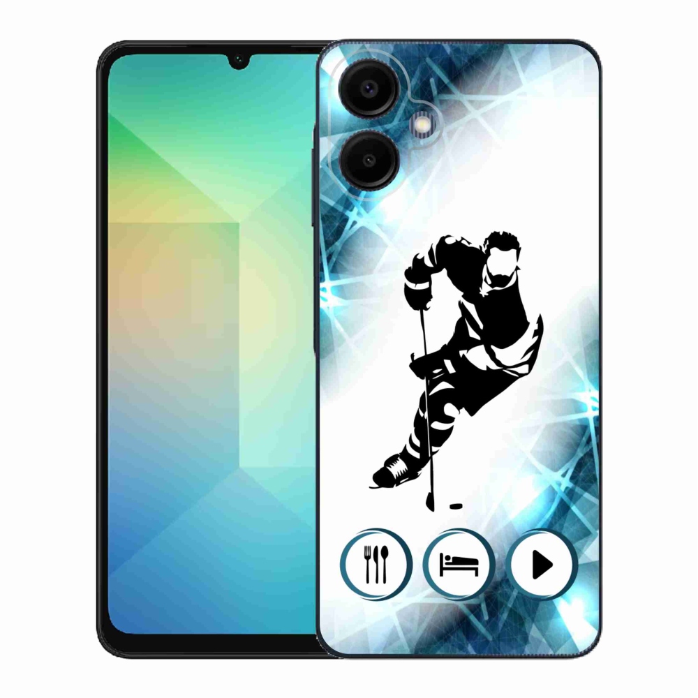 Gélový kryt mmCase na Samsung Galaxy A06 4G - hokej 1