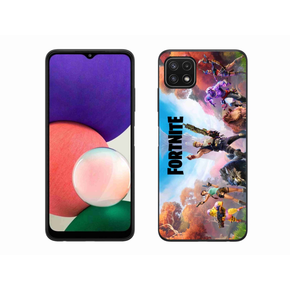 Gélový kryt mmCase na Samsung Galaxy A22 5G - fortnite 1