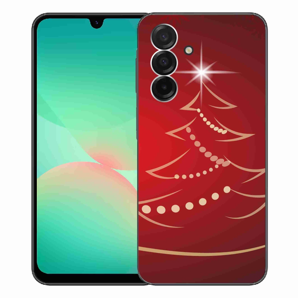 Gélový kryt mmCase na Samsung Galaxy A26 5G - kreslený vianočný stromček