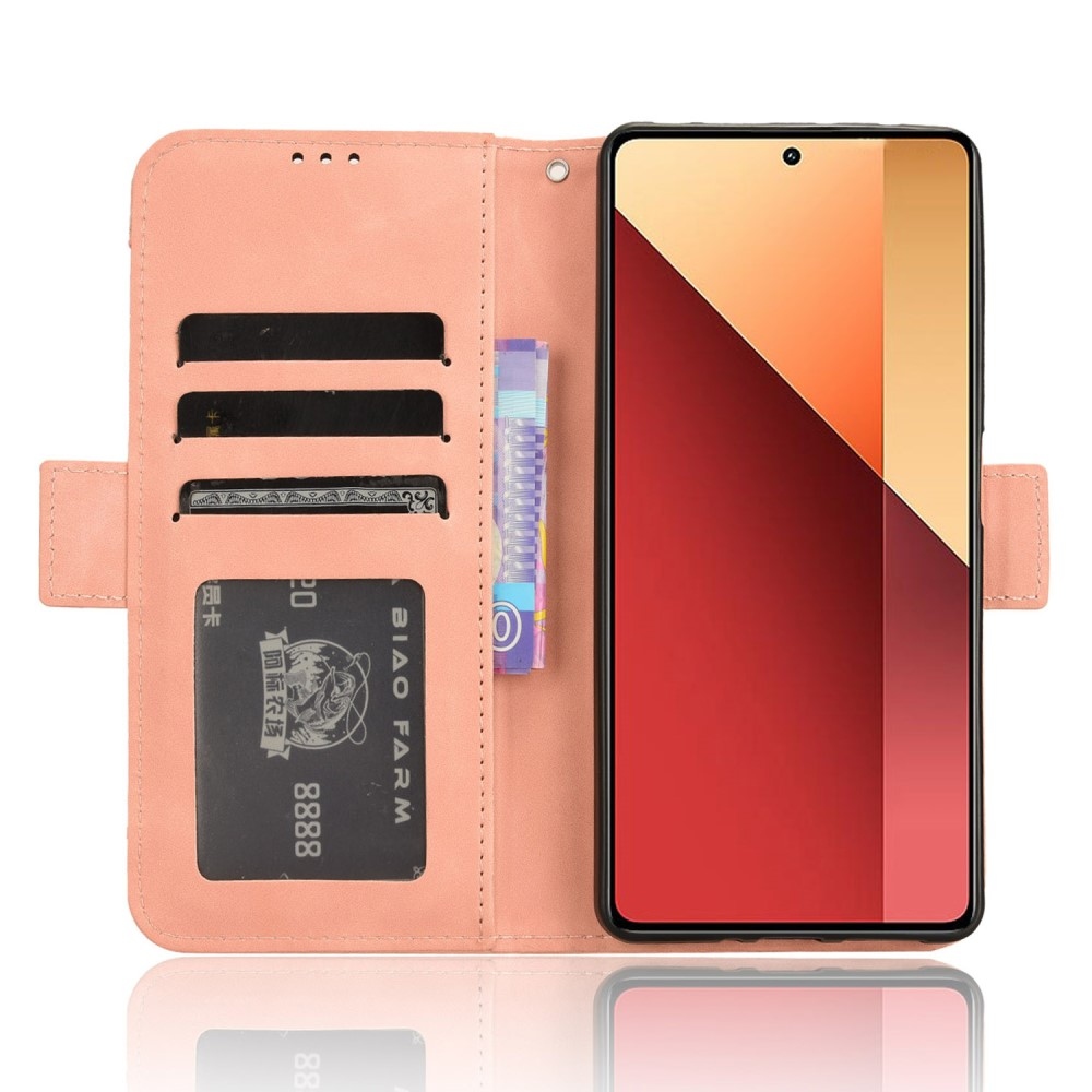 Cards knižkové púzdro na Xiaomi Redmi Note 14S/Note 13 Pro 4G/Poco M6 Pro - ružové