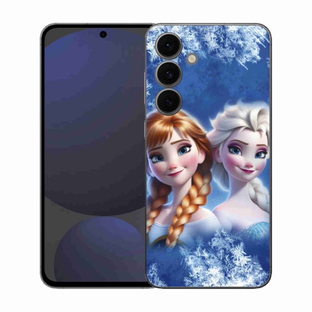 Gélový kryt mmCase na Samsung Galaxy S25 FE - ľadové kráľovstvo 2