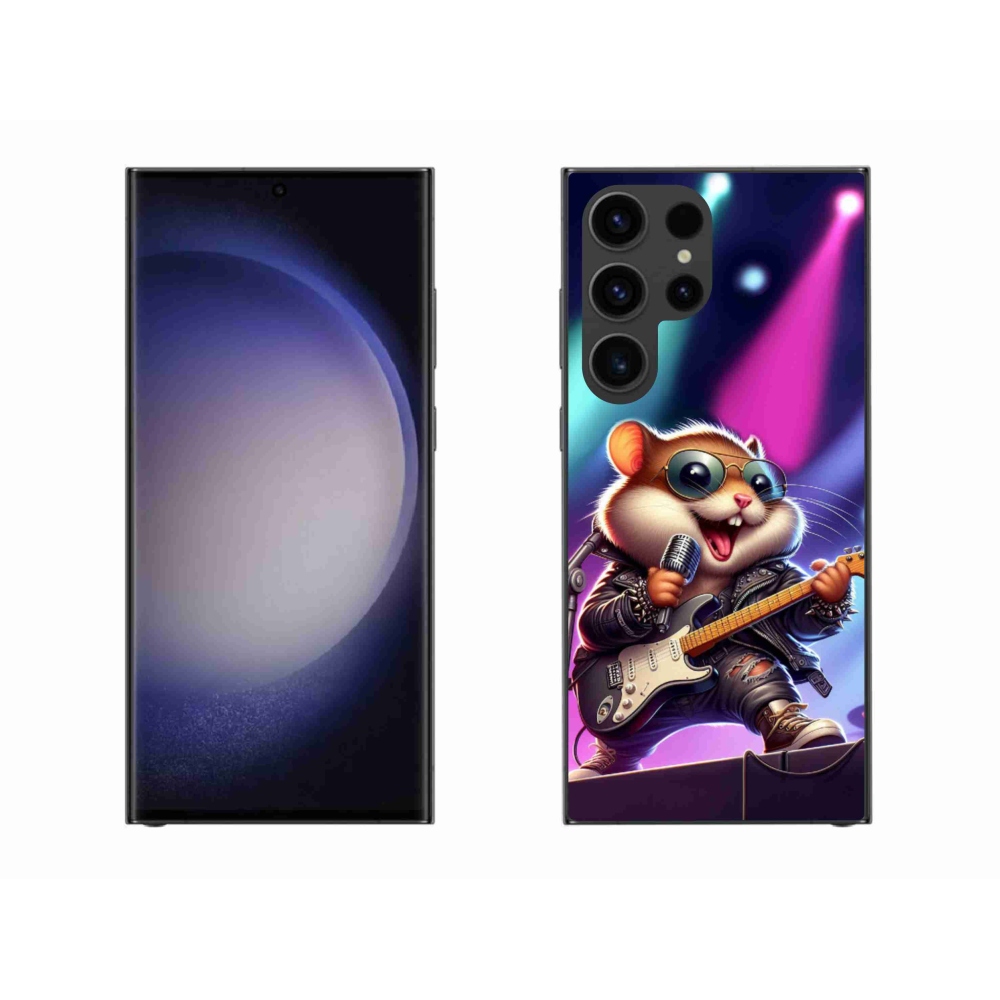 Gélový kryt mmCase na Samsung Galaxy S23 Ultra 5G - škrečok rocker