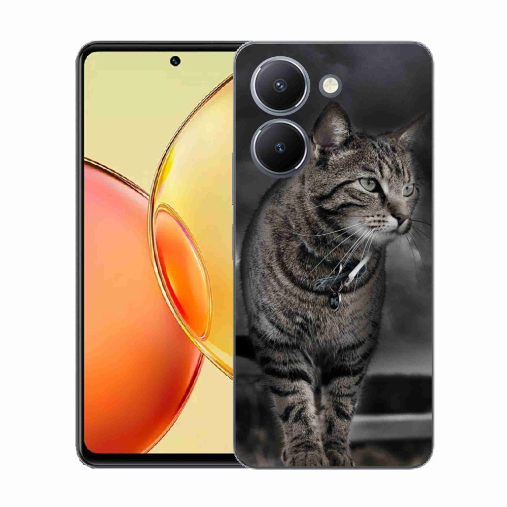 Gélový kryt mmCase na Vivo Y36 - mačka