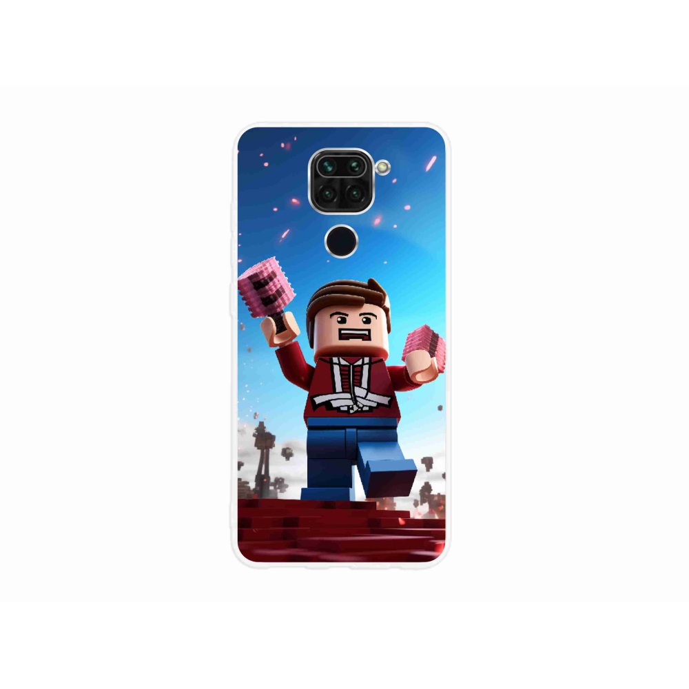 Gélový kryt mmCase na Xiaomi Redmi Note 9 - roblox 2