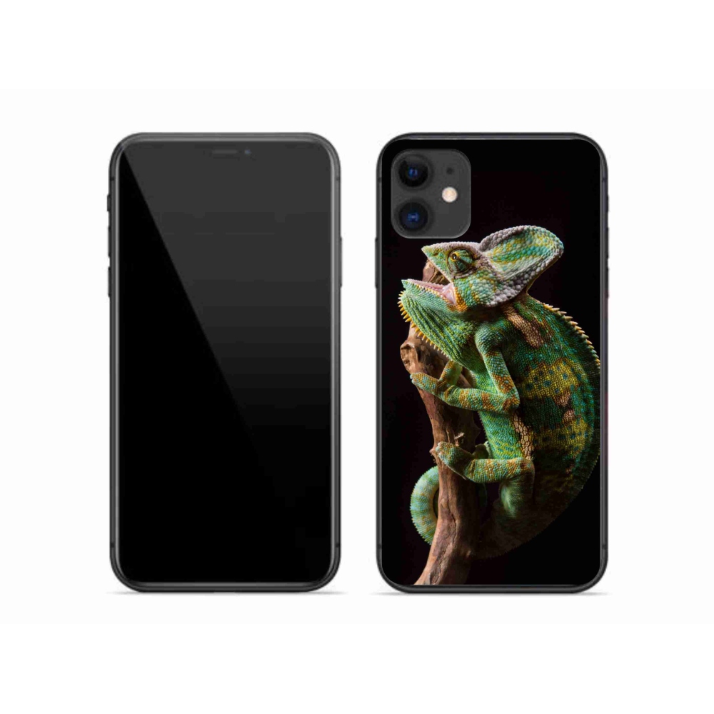 Gélový kryt mmCase na iPhone 11 - chameleón