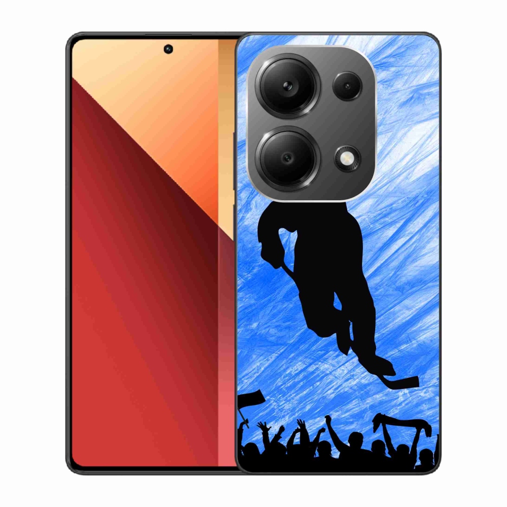 Gélový kryt mmCase na Xiaomi Redmi Note 13 Pro 4G/Poco M6 Pro - hokejový hráč