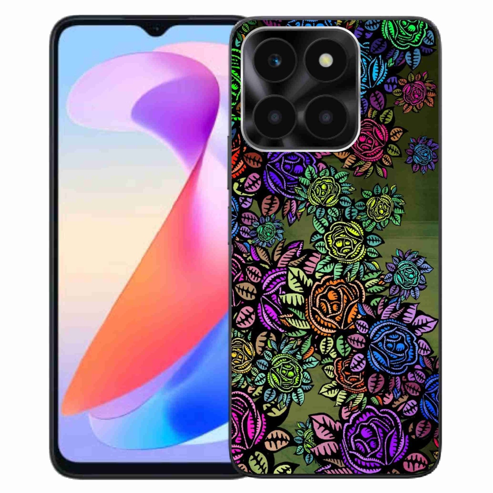 Gélový kryt mmCase na Honor X6a - kvety 6