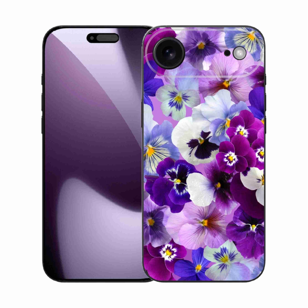 Gélový kryt mmCase na iPhone 17 Air - kvety 9