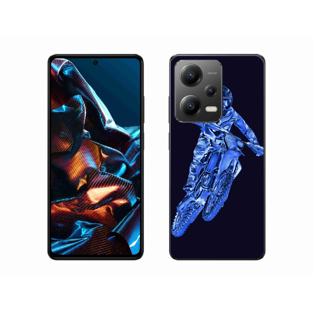 Gélový kryt mmCase na Xiaomi Redmi Note 12 Pro 5G - motocross 1
