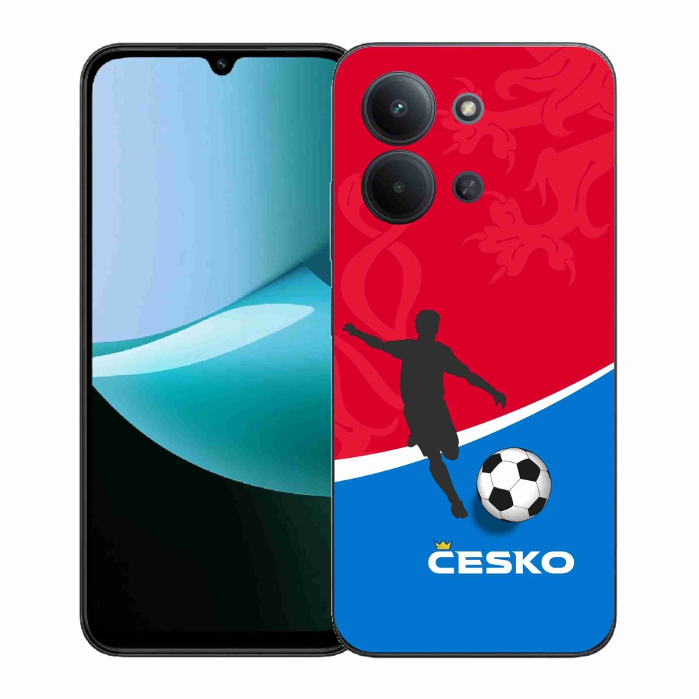 Gélový kryt mmCase na Xiaomi Redmi 15C 4G (171mm)/Poco C85 4G (171mm) - futbal Česko
