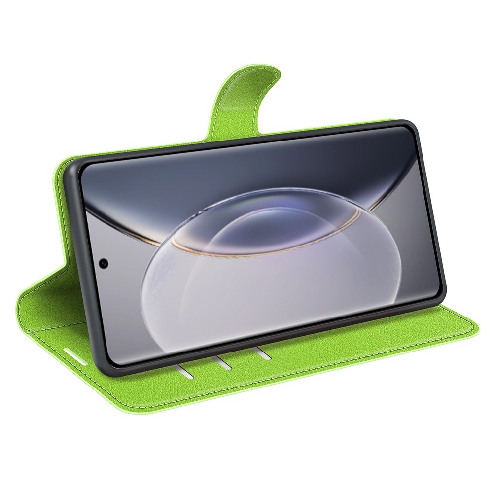 Litchi knižkové púzdro na Vivo X90 Pro - zelené