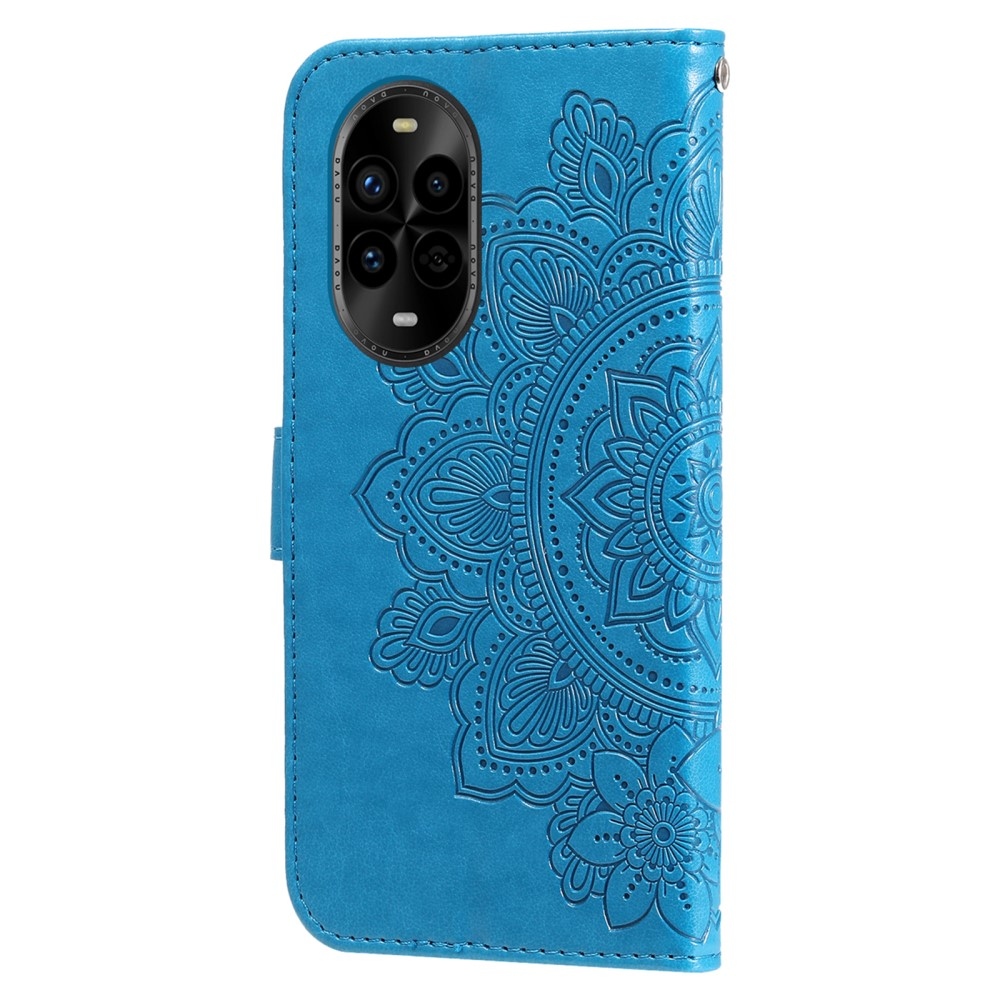 Mandala knižkové puzdro na Huawei Nova 13 Pro 5G - modré