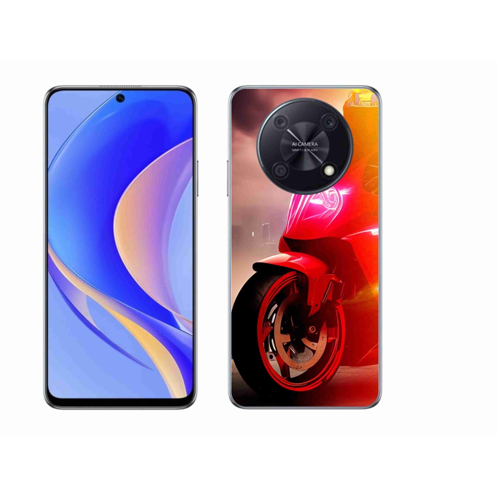 Gelový kryt mmCase na Huawei Nova Y90 - motorka