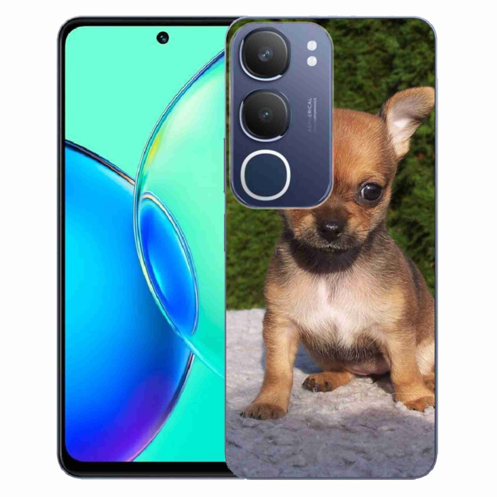 Gélový kryt mmCase na Vivo Y19s - čivava 3