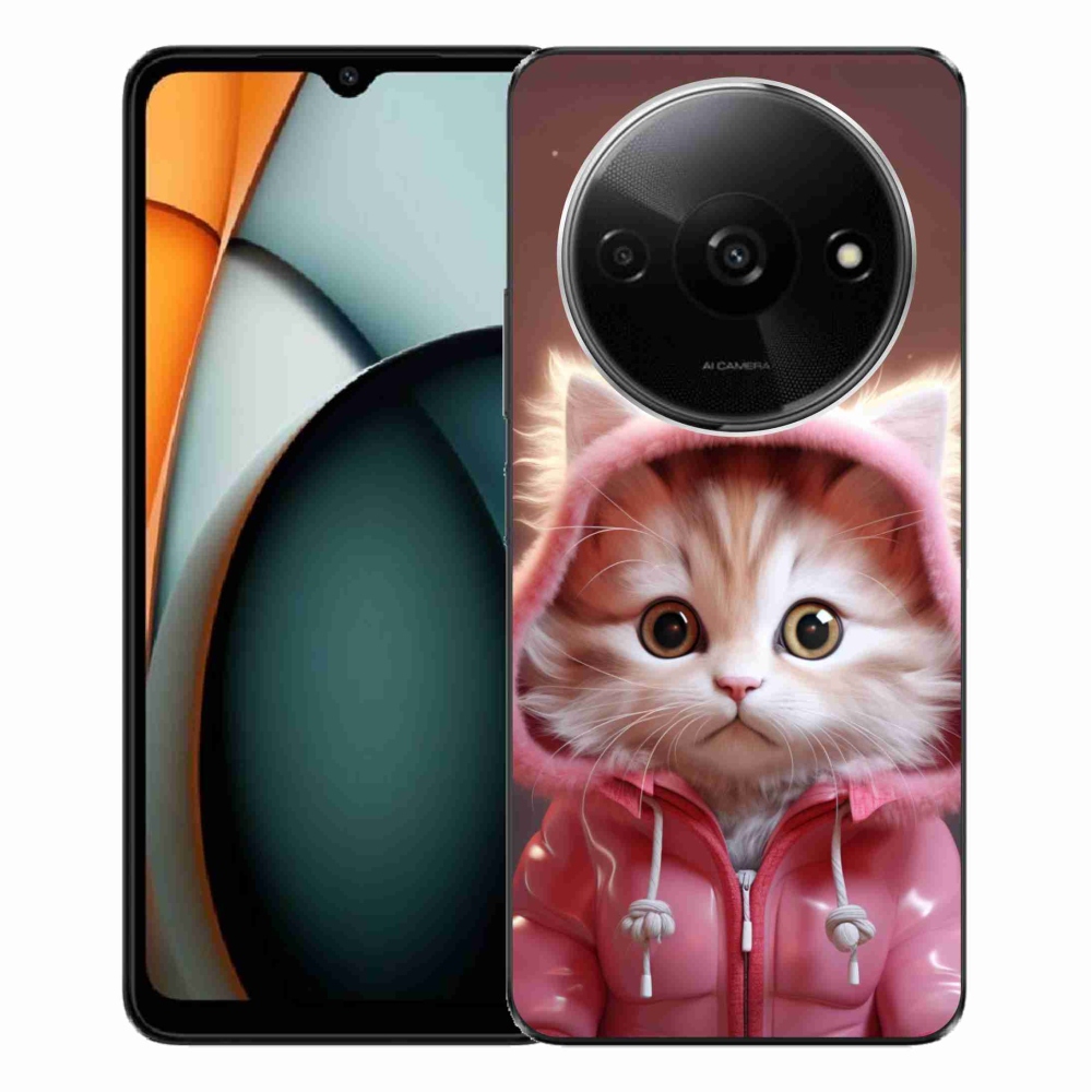 Gélový kryt mmCase na Xiaomi Redmi A3 - roztomilé mačiatko 3