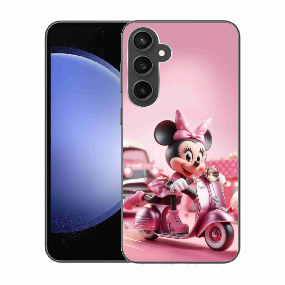 Gélový kryt mmCase na Samsung Galaxy S23 FE - minnie 1