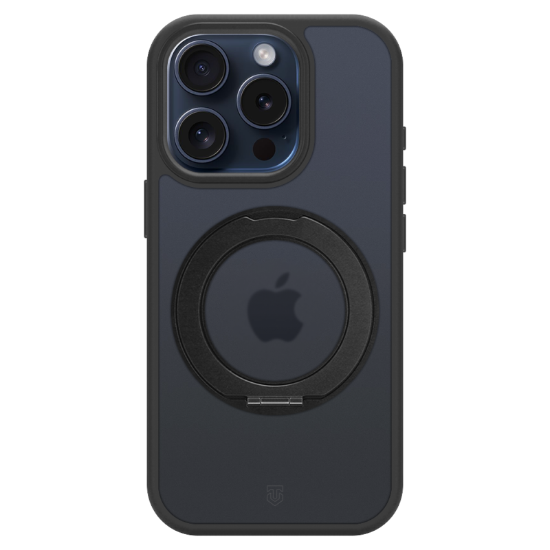 Tactical MagForce Hyperstand – puzdro pre Apple iPhone 15 Pro v farbe Asphalt